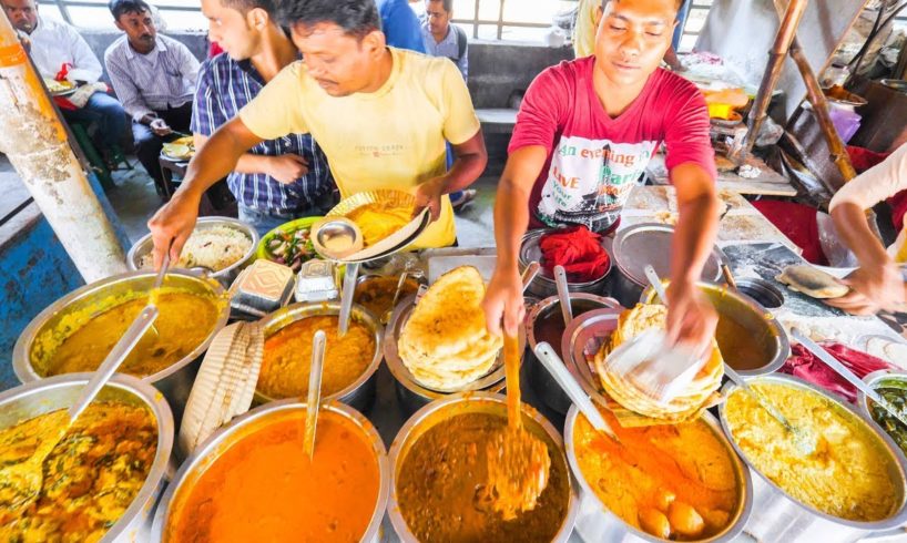 INDIAN STREET FOOD of YOUR DREAMS in Kolkata, India | ENTER CURRY HEAVEN + BEST STREET FOOD in India