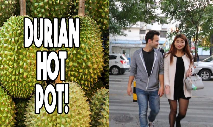 INSANE Durian Chicken Hot Pot in China! Disgusting or Delicious?