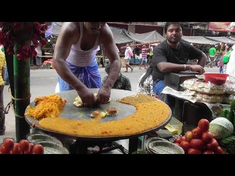 India Street Food | BUTTER BUN Pav Bhaji Kolkata Bara Bazar | Most Famous Indian Roadside Food
