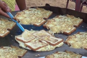 Indian Street food | EGG TOAST | Fast Popular Street Food for Common Man in India