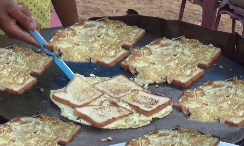 Indian Street food | EGG TOAST | Fast Popular Street Food for Common Man in India