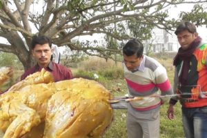 Indian Style Full Chicken Roast Preparation by Street Food Loves You Team