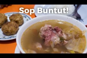 Indonesian Oxtail Soup (Sop Buntut)!