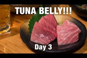 Japanese Food Tour of Osaka - TUNA BELLY (Otoro) That Will Melt-In-Your-Mouth!