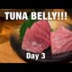 Japanese Food Tour of Osaka - TUNA BELLY (Otoro) That Will Melt-In-Your-Mouth!