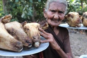 Lamb Head recipe - Yummy Goat Head CURRY FROM MASTANAMMA