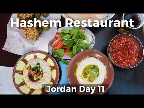 Legendary Jordanian Street Food at Hashem Restaurant - Amman, Jordan!