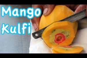 Mango Kulfi - Amazing Indian Ice Cream!