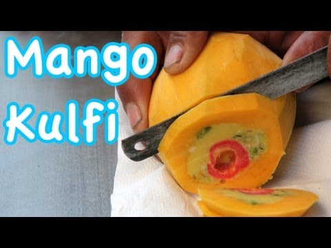 Mango Kulfi - Amazing Indian Ice Cream!