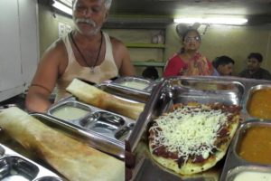 Masala Dosa & Onion uttapam | Indian Street Food | Baro Bazar Kolkata | Best Breakfast for You