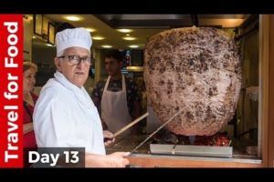 Most INSANE Doner Kebab in Istanbul! (and Turkish Airlines from Istanbul to Rome)!