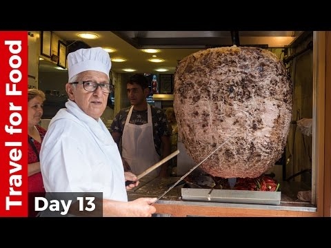 Most INSANE Doner Kebab in Istanbul! (and Turkish Airlines from Istanbul to Rome)!