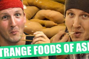 Most STRANGE FOODS of Philippines, Vietnam and Korea!