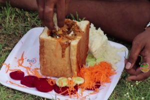 Mutton Recipe | Bunny Chow Recipe -The original street food from South Africa Darbun-Nawab's kitchen