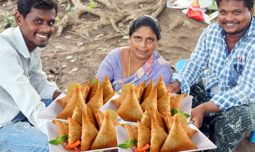 Mutton Samosa Recipe | How to make Keema Samosa | Country Foods