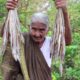 My 105 years Grandma's Village Style Dry Fish Recipe | Traditional Dry Fish Curry | Country Foods