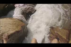 NEAR DEATH Caught on Camera-Hiking at Horseshoe Falls, Rocky Mountain National Park