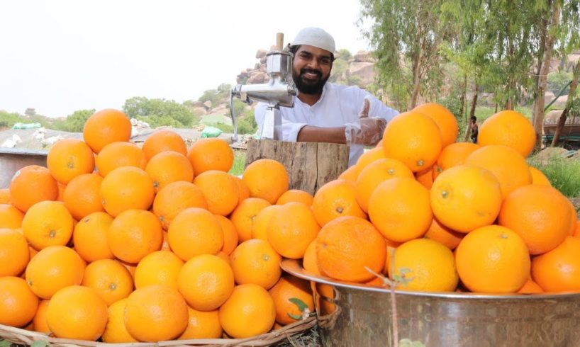 Orange Juice for poor kids || Nawabs kitchen