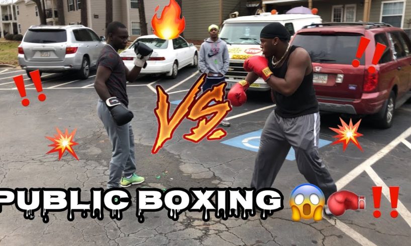 PUBLIC BOXING SESSION 🥊‼️ Put On The Gloves EP. 1