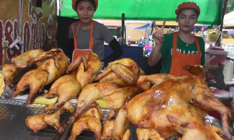 Pattaya Jomtien Beach Night Food Market | Amazing Thai Street Food