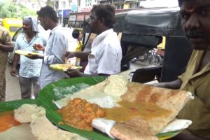 Pongal Rice with Free Vada @ 25 rs & Big Size Plain Dosa @ 35 rs | Breakfast Chennai Triplicane