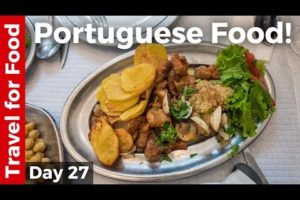 Portuguese Food Tour - FULL DAY of Eating in Lisbon, Portugal!