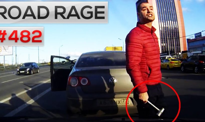 ROAD RAGE & CAR CRASHES, Bad drivers compilation #482