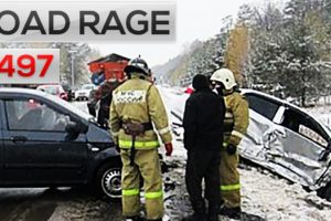 ROAD RAGE & CAR CRASHES, Bad drivers compilation #497
