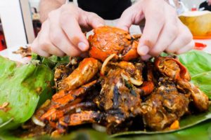 SPICY STREET FOOD Tour in Jakarta, Indonesia!! BEST MUD Crabs, BBQ Ribs, and PAINFUL Spice!