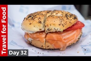 Salmon Bagel at Russ & Daughters and Amazing Tacos at Los Tacos No. 1 in NYC