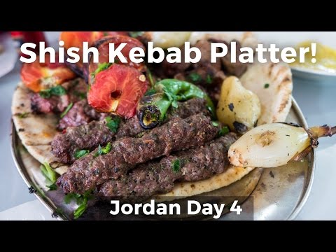 Shish Kebabs Meat Platter in Jordan!