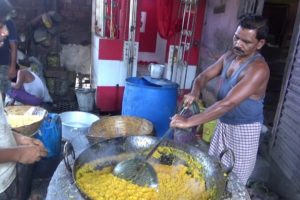 Special Motichur Besan Laddu Full Preparation | Common Sweet in India | Street Food Loves You