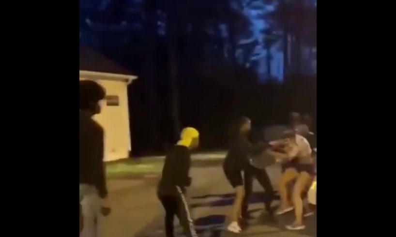 Street Fight Caught on camera