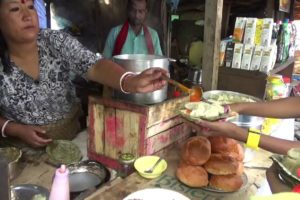 Street Food In Hill Areas | Ladies are Making Momos and Selling | Amazing Indian Street Food