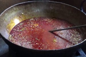 Street Food India | Preparing Spicy Ghugni (Yellow Peas Curry) for 100's Peoples in My Village