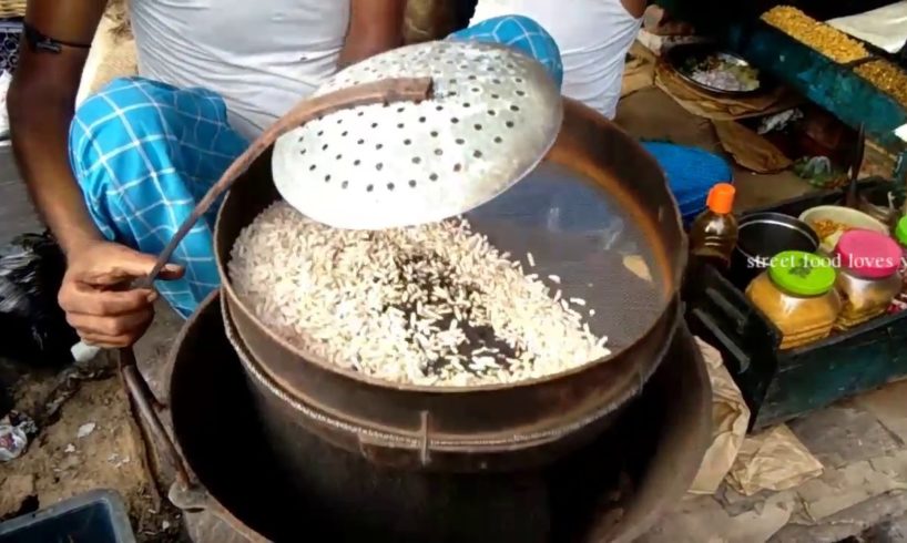 Street Food India | Tasty Poha Mixture Preparation | Kolkata Street Food ( Bara Bazar Area )