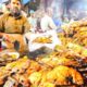 Street Food in Pakistan - HARDCORE Chicken, GOAT Foot PAYA + Pakistani Street Food TOUR of Lahore!!!