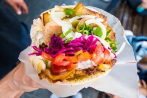 Tel Aviv Food Tour - BEST Sabich, Hummus, and Lamb Pita - Middle Eastern Israeli Food!