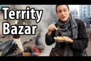 Territy Bazar - AMAZING Chinese Indian Street Food Market in Kolkata