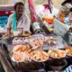 Thai Food at Amphawa Floating Market - Thailand SEAFOOD FEAST Cooked on a Boat!