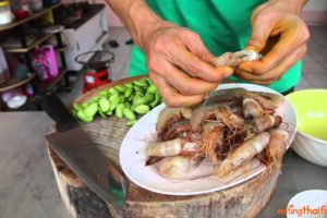 Thai stink beans with shrimp recipe (วิธีทำ กุ้งผัดสะตอ) - my favorite!