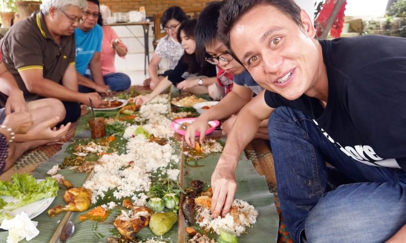 The Ultimate Indonesian Food Day Trip - HUGE Nasi Liwet Feast!