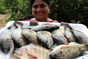 Traditional Village fish fry || Full fish Fry || Traditional Fish Fry || Country foods