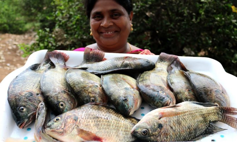 Traditional Village fish fry || Full fish Fry || Traditional Fish Fry || Country foods