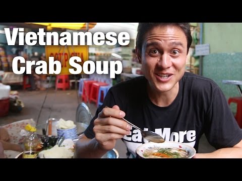 Vietnamese Street Food: Crab Soup (Súp Cua)