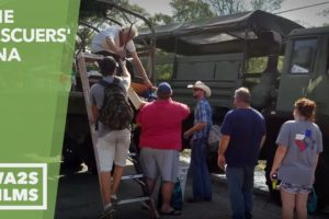 WA2S Rescue Drone Aids Search & Rescue Locating People & Animals in Hurricane Harvey Ravaged Texas