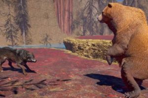 Wolf vs Grizzly Bear (Insane Animal Fights) - Far Cry 5 AI Battles #1