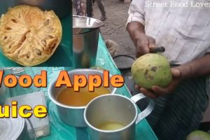Wood Apple Juice - Bel Ka Sharbat - Street Food In Kolkata - Street Food Loves You