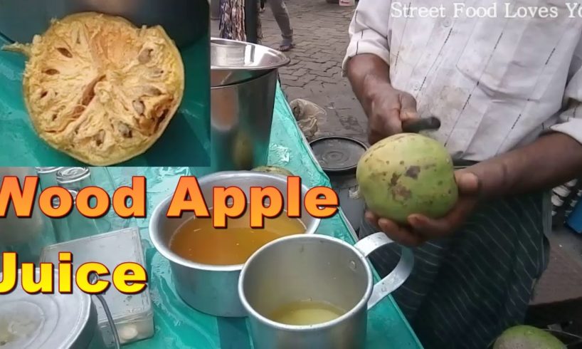 Wood Apple Juice - Bel Ka Sharbat - Street Food In Kolkata - Street Food Loves You