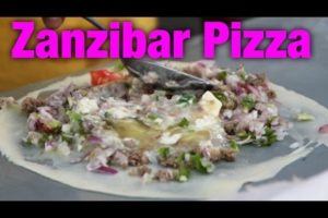 Zanzibar Pizza - Who invented this ridiculous combo?